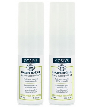 Lot de 2 Spray Haleine Fraiche a la menthe Coslys 30ml