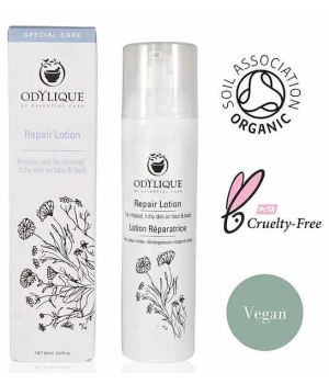 Odylique Lotion Réparatrice pour peau irritée, démangeaison visage et corps 200ml