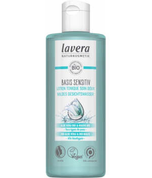 Lavera Lotion Tonique Soin doux Basis Sensitiv Aloe vera et Mauve 200ml