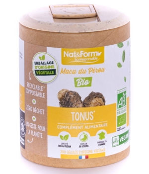 Nat et Form Maca du Pérou Bio 200 gélules