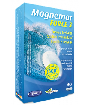 Orthonat Nutrition Magnemar Force 3 90 gélules