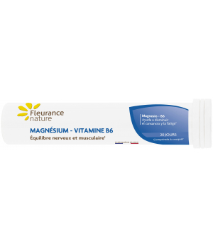 Fleurance Nature Magnésium B6 20 comprimés à croquer