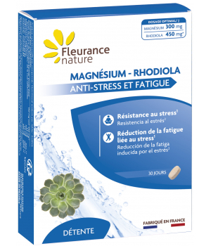 Fleurance Nature Magnésium Rhodiola 30 comprimés