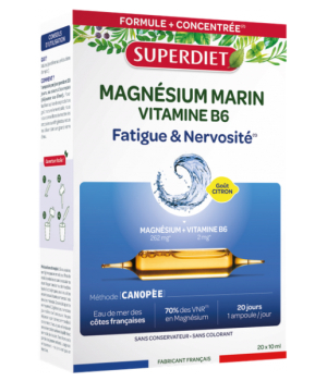 Super Diet Magnesium + Vitamine B6 20 ampoules de 10ml