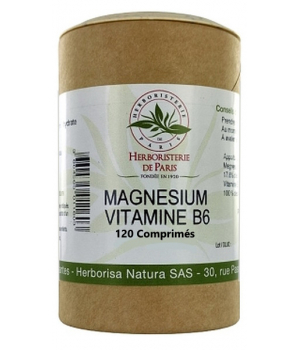 Herboristerie De Paris Magnésium marin Vitamine B6 120 comprimés