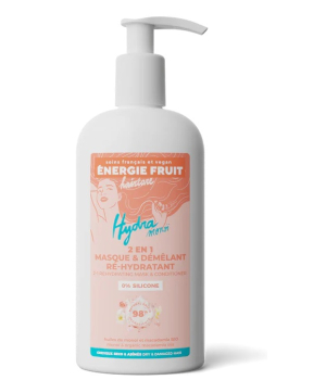 Energie Fruit Masque 2 en 1 Cheveux Abimes Monoi Macadamia 300ml