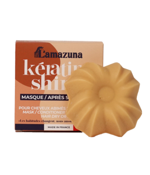 Lamazuna Masque Après shampoing brillant Kératine shine 74ml