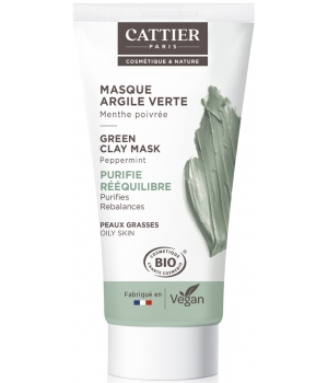 Cattier Masque argile vert 30ml