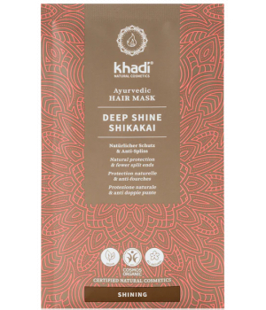 Khadi Masque capillaire Ayurvédique Deep Shine Shikakai 50g