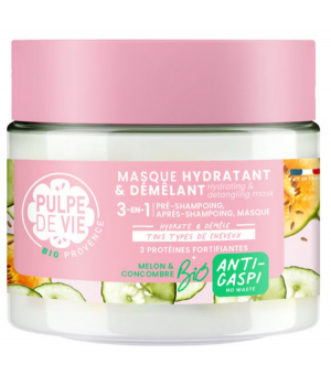 Pulpe De Vie Masque cheveux 3 en 1 hydratant et démêlant 300ml