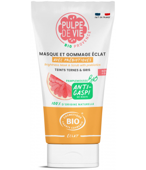 Pulpe De Vie Masque et gommage éclat avec prébiotiques 150ml