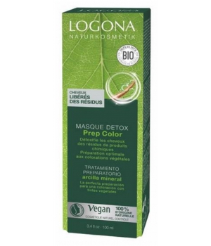 Anti-Gaspi Masque Detox Prep Color 100ml Logona SANS BOITE