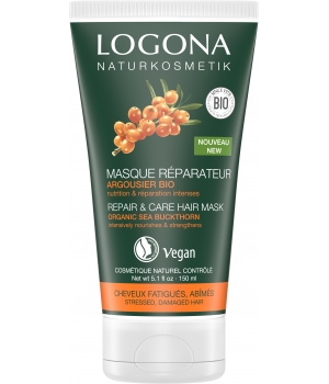 Logona Masque réparateur Argousier Bio 150ml