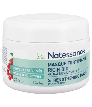 Natessance Masque fortifiant ricin+ kératine végétale 200ml