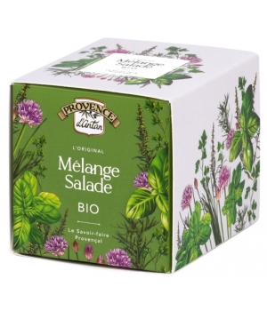 Provence D Antan Mélange Salade bio recharge carton 26g