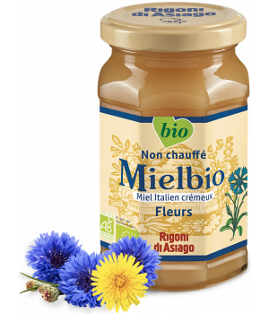 Rigoni Di Asiago Miel Bio de fleurs crémeux 300g