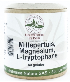 Herboristerie De Paris Millepertuis Extrait L Tryptophane Magnésium 60 Gélules