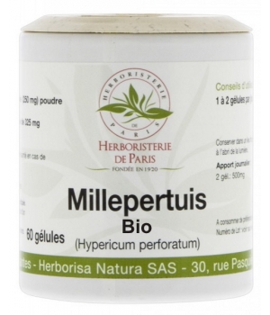 Herboristerie De Paris Millepertuis Bio 60 gélules