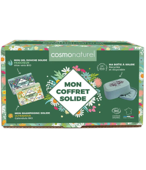 Cosmo Naturel Mon coffret solide avec boite à solide