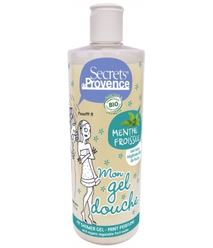 Secrets De Provence Mon gel douche familial menthe froissée 500ml