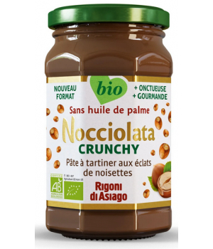 Rigoni Di Asiago Nocciolata Crunchy Pâte à tartiner Bio 250g