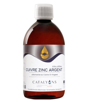 Catalyons Oligo éléments CUIVRE ZINC ARGENT Catalyons 500 ml