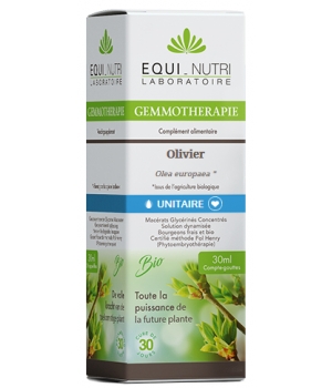 Equi - Nutri Olivier bio Flacon compte gouttes 30ml