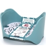 Produits écologiques pour la maison Lamazuna Organisateur salle de bain bleu visage