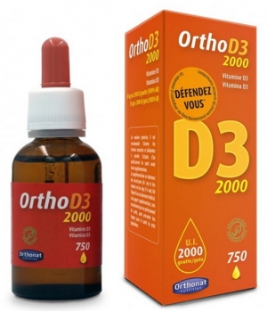 Orthonat Nutrition Ortho D3 2000 UI 750 gouttes