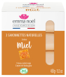 Hygiene naturelle Emma Noel Pack 3 Savonnettes Miel 3x150g