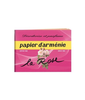 Papier D'Armenie Papier d'Arménie Rose Carnet de 36 lamelles