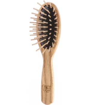 Tek Petite Brosse ovale en Frêne naturel
