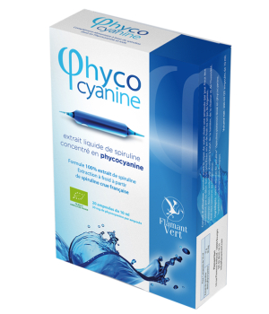Flamant Vert Phycocyanine 20 ampoules de 10ml