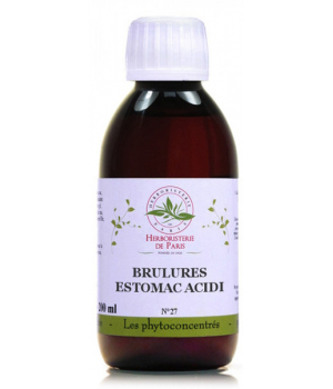 Herboristerie De Paris Phyto concentré Brulures d'Estomac Acidité 200ml