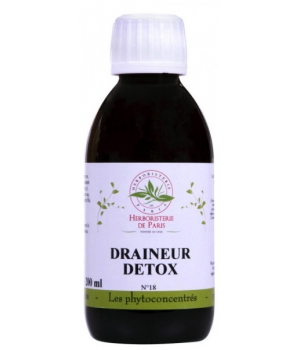Herboristerie De Paris Phyto concentré Draineur Détox 200ml