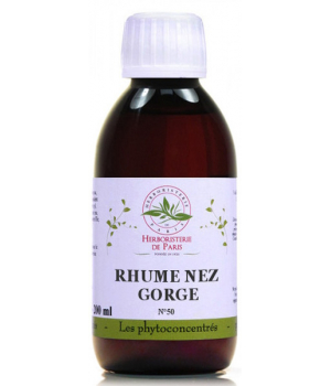 Herboristerie De Paris Phyto concentré Rhume Nez Gorge 200ml