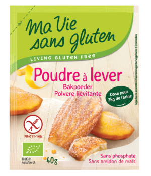 Ma Vie Sans Gluten Poudre à lever sans gluten 40g