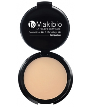Makibio Poudre compacte Claire 9g