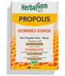 Santé Herbalgem Gemmobase Propolis gommes gorge arôme citron 24 gommes