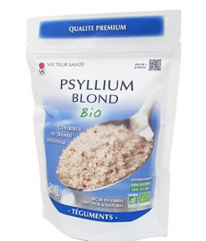 Vecteur Sante Psyllium blond bio Doypack refermable 200g