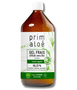 Prim Aloe Pur Gel à boire Aloé Vera Bio 99,25% 1L
