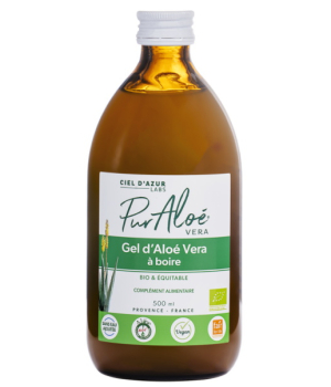 Puraloe Pur Gel bio d'Aloe Vera à boire 500ml