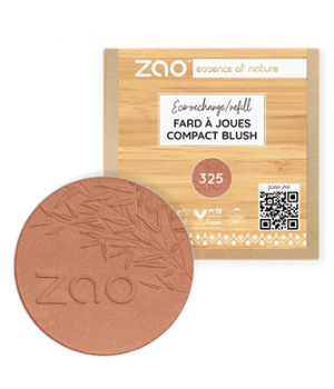 Zao  Recharge Fard à joues 325 Nacré Corail Doré 9g