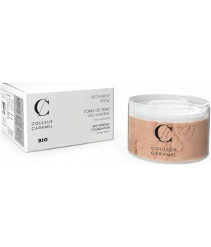 Couleur Caramel Recharge Fond de teint bio minéral n°23 Beige abricot 12g