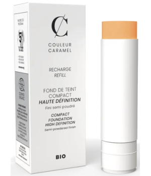 Couleur Caramel Recharge Fond de teint Compact Haute Définition n°12 Beige clair