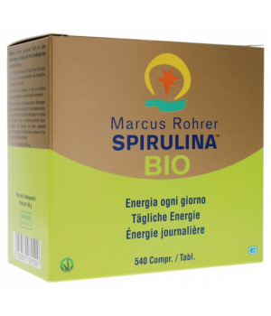 Marcus Rohrer Recharge Spiruline Bio Energie et Immunité Bio 540 comprimés