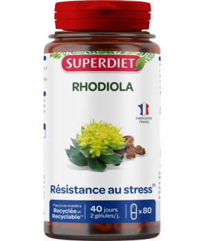Super Diet Rhodiola rosea bio 80 gélules