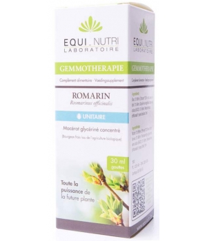 Equi - Nutri Romarin bio Flacon compte gouttes 30ml
