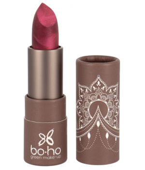 Boho Green Rouge à Lèvres nacré transparent glossy 406 cassis 3.5g