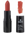 Maquillage bio Avril Rouge à lèvres Orange Sanguine 3g